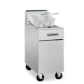 American Range AF-35/50 Gas Deep Fryers, (35-50)lb(s) Oil Capacity, Floor Model, (2)Basket(s), Natural Gas, 120k Total BTU/Hr, ETL Listed 