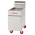 American Range AF-75 Gas Deep Fryers, (60-80)lb(s) Oil Capacity, (4)Burner(s), Heavy-Duty, (2)Basket(s), Floor Model, Natural Gas, 160k Total BTU/Hr, ETL Listed 