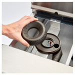 American Range AR-12G-4B Restaurant Ranges, 36(w) inch, (4)Open Burner(s), (12)inch(s) Griddle, (1)Standard Oven(s), Natural Gas, 183k Total BTU/Hr, ETL Listed