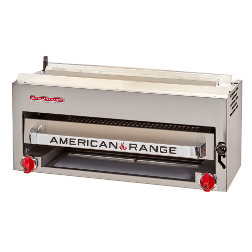 American Range ARSB-36 Salamander Broilers, 36-1/8(w) inch, Dual Control, (2)Burner(s), Natural Gas, 36k Total BTU/Hr, ETL Listed