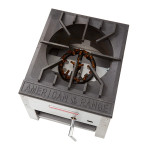 American Range ARSP-J-2 Double Stock Pot Range, 18(w) inch (2)23-Tips Jet Burner(s), Natural Gas, 24(h) inch, 250k Total BTU/Hr, ETL Listed