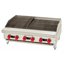 American Range ARSRB-36 Radiant Charbroilers, 36(w) inch, (6)Burner(s), Natural Gas, 90k Total BTU/Hr, ETL Listed