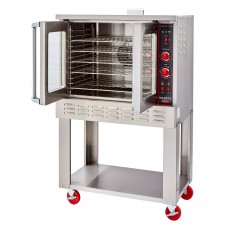 American Range M-1HE Majestic Convection Ovens, 40(w) inch, Single Deck, Double Glass Door, Full-Size, Bakery Depth, (2)Burner(s), Natural Gas, 70k Total BTU/Hr, ETL Listed