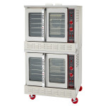 American Range MSDE-2 Majestic Electric Convection Oven, Double Deck, 40(w) inch, Double Glass Door, Full-Size, Standard Depth, 208-240v/60/1-ph, 24kw, ETL Listed