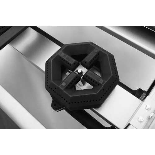 Atosa ACHP-6 36 inch wide (6)Burner(s) Countertop Hot Plate, 192k Total BTU/hr, Natural Gas, ETL Listed, 1 each