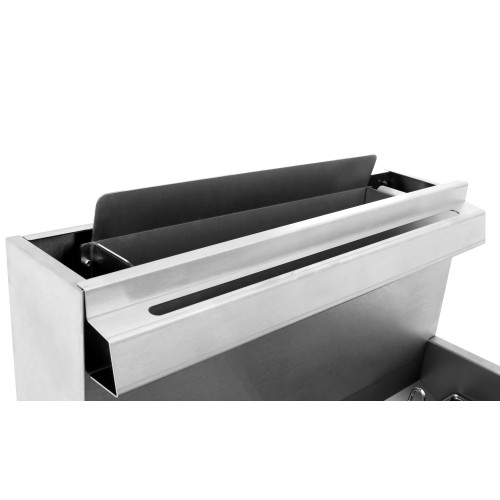 Atosa ATFS-35ES 35lb (3) Burner(s) Stainless Steel Deep Fryer, Natural Gas, 60k BTU, ETL Listed