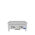 Atosa ATMG-24 24(w) inch (2)Burner(s) Griddle, Manual Control, 60k Total BTU/hr, Natural Gas, ETL Listed