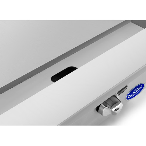 Atosa ATMG-24 24(w) inch (2)Burner(s) Griddle, Manual Control, 60k Total BTU/hr, Natural Gas, ETL Listed