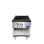 Atosa ATSP-18-1 (2)Burner(s), Single Stock Pot Stove, Standard Height 18(w) x 20-9/10(d) x 22-4/5(h) inch, Natural Gas, 80k Total BTU/hr, ETL Listed Atosa ATSP-18-1 (2)Burner(s), Single Stock Pot Stove, Standard Height 18(w) x 20-9/10(d) x 22-4/5(h) inch, Natural Gas, 80k Total BTU/hr, ETL Listed