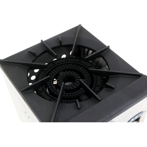 Atosa ATSP-18-1 (2)Burner(s), Single Stock Pot Stove, Standard Height 18(w) x 20-9/10(d) x 22-4/5(h) inch, Natural Gas, 80k Total BTU/hr, ETL Listed Atosa ATSP-18-1 (2)Burner(s), Single Stock Pot Stove, Standard Height 18(w) x 20-9/10(d) x 22-4/5(h) inch, Natural Gas, 80k Total BTU/hr, ETL Listed