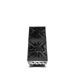 Atosa ATSP-18-2L Double Stock Pot Stove, (4)Burner(s), Low Height, Natural Gas, 1600k Total BTU/hr, ETL Listed