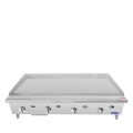 Atosa ATTG-48 48(w) inch (4)Burner(s) Griddle, Thermostatic, 1 inch thick Plate, 100k Total BTU/hr, Natural Gas, ETL Listed