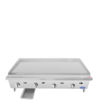 Atosa ATTG-48 48(w) inch (4)Burner(s) Griddle, Thermostatic, 1 inch thick Plate, 100k Total BTU/hr, Natural Gas, ETL Listed