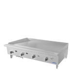 Atosa ATTG-48 48(w) inch (4)Burner(s) Griddle, Thermostatic, 1 inch thick Plate, 100k Total BTU/hr, Natural Gas, ETL Listed