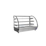 Atosa CHDC-56 35-7/8(w) inch (2)Door(s) Countertop Heated Curved Display Case, 5.7Cu.ft, (3)Shelve(s), 115v/60/1, 1650w, ETL Listed