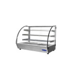 Atosa CHDC-56 35-7/8(w) inch (2)Door(s) Countertop Heated Curved Display Case, 5.7Cu.ft, (3)Shelve(s), 115v/60/1, 1650w, ETL Listed