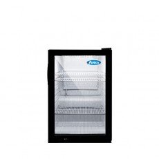 Atosa CTD-3 17-1/4(w) inch Countertop Merchandiser Cooler, (1)Swing Glass Door(s), (3)Shelve(s), 2.4Cu.ft, 1/10 hp, 115v/60/1-ph, ETL Listed
