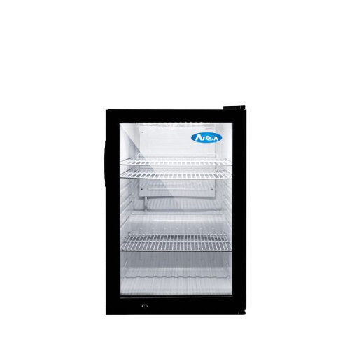 Atosa CTD-3 17-1/4(w) inch (1)Glass Door(s) Countertop Merchandiser Cooler, (3)Shelve(s), 2.4Cu.ft, 1/10 hp, 115v/60/1, ETL Listed