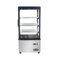 Atosa DSRC-28 17-3/8(w) inch Countertop Refrigerated Display Case, (1)Swing Glass Door(s), (3)Shelve(s), 2.8Cu.ft, 1/7hp, 115v/60/1-ph, ETL Listed