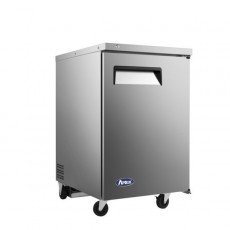 Atosa MBB23GR 23(w) inch Back Bar Cooler, (1)Solid Swing Door(s), Stainless Steel, (2)Shelve(s), 8.2Cu.ft, 1/7hp, 115v/60/1-ph, ETL Listed 