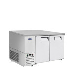 Atosa MBB48GR 48(w) inch Back Bar Cooler, (2)Solid Swing Door(s), Stainless Steel, (4)Shelve(s), 13.4Cu.ft, 1/7hp, 115v/60/1-ph, ETL Listed 