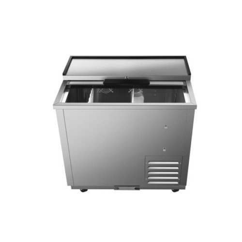 Atosa MBC36GR 36-4/5(w) inch Horizontal Bottle Cooler, (1)Sliding Top Door(s), (2)Wire Divider(s), 7.7Cu.ft, 1/7hp, 115v/60/1-ph, ETL Listed