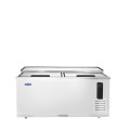 Atosa MBC65GR 64-4/5(w) inch Horizontal Bottle Cooler, (2)Sliding Top Door(s), (4)Wire Divider(s), 16.4Cu.ft, 1/7hp, 115v/60/1-ph, ETL Listed