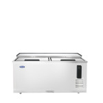 Atosa MBC65GR 64-4/5(w) inch Horizontal Bottle Cooler, (2)Sliding Top Door(s), (4)Wire Divider(s), 16.4Cu.ft, 1/7hp, 115v/60/1-ph, ETL Listed