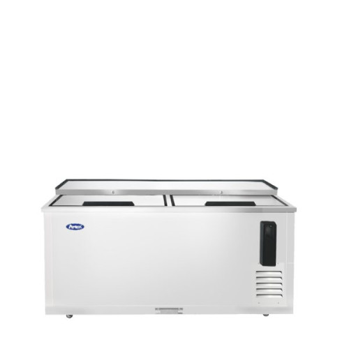 Atosa MBC65GR 64-4/5(w) inch Horizontal Bottle Cooler, (2)Sliding Top Door(s), (4)Wire Divider(s), 16.4Cu.ft, 1/7hp, 115v/60/1-ph, ETL Listed