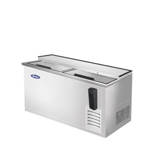 Atosa MBC65GR 64-4/5(w) inch Horizontal Bottle Cooler, (2)Sliding Top Door(s), (4)Wire Divider(s), 16.4Cu.ft, 1/7hp, 115v/60/1-ph, ETL Listed
