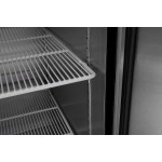 Atosa MBF8508GR 81-9/10(w) inch Bottom Mount Reach-In Upright Refrigerator, (3)Solid Swing Door(s), 68Cu.ft, (9)Shelve(s), 1/4hp, 115v/60/1-ph, Casters, ETL Listed, Energy Star