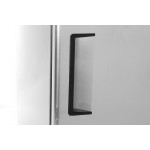 Atosa MBF8508GR 81-9/10(w) inch Bottom Mount Reach-In Upright Refrigerator, (3)Solid Swing Door(s), 68Cu.ft, (9)Shelve(s), 1/4hp, 115v/60/1-ph, Casters, ETL Listed, Energy Star