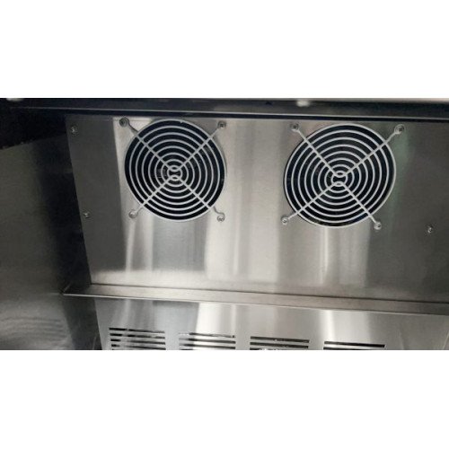 Atosa MBGF24GR 24-1/2(w) inch Glass Froster, (1)Sliding Solid Door(s), (4)Shelve(s), 5Cu.ft, 2/5hp, 115v/60/1-ph, ETL Listed