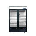 Atosa MCF8733GR 39-1/2 inch Bottom Mount Merchandiser Cooler, 28.5 Cu. Ft., 2 Glass Doors, ENERGY STAR