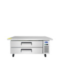Atosa MGF8451GR 52(w) inch Refrigerated Chef Base, (2)Drawer(s), 8.4Cu.ft, 1/7hp, 115v/60/1-ph, ETL Listed, Energy Star