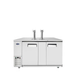 Atosa MKC68GR 68(w) inch Direct Draw Keg Cooler, (2)Faucet Tower(s), (2)Solid Swing Door(s), 21.5Cu.ft, 1/7hp, 115v/60/1-ph, ETL Listed
