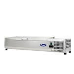 Atosa MSCT-48-10 50-1/8(w) inch Refrigerated Countertop Prep Station, (1)Door(s), 1.5Cu.ft, 1/7hp, 115v/60/1-ph, ETL Listed 