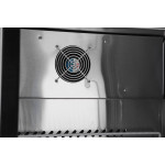 Atosa MSF8307GR 60-1/5(w) inch Refrigerated Mega Top Sandwich Prep Table, (2)Solid Swing Door(s), (2)Shelve(s), (24)1/6 Poly Pan(s), 17.2Cu.ft, 1/5hp, 115v/60/1-ph, ETL Listed 