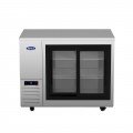 Atosa SBB48SGGRAUS1 48(w) inch Shallow Depth Back Bar Cooler, (2)Glass Sliding Door(s), (4)Shelve(s), 11.5Cu.ft, 1/7hp, 115v/60/1-ph, ETL Listed 