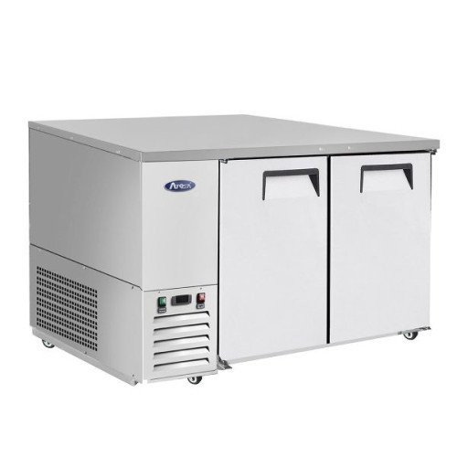 Atosa SBB69GRAUS1 68(w) inch Shallow Depth Back Bar Cooler, (2)Solid Swing Door(s), Stainless Steel, (4)Shelve(s), 18.6Cu.ft, 1/7hp, 115v/60/1-ph, ETL Listed