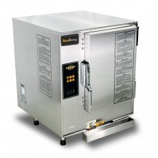 AccuTemp E62081D060 Evolution Connectionless Boilerless Convection Steamer – 6 Pan Electric Countertop Steamer with Steam Vector Technology