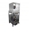 AccuTemp N61201E060 DBL Double Natural Gas Connected Evolution™ Boilerless Convection Steamer