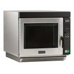 Amana RC22S2 Heavy Duty Commercial Half-Size Microwave Oven/Steamer, Push Button Controls , Stainless Steel Int/Ext, 1Cu.ft, 3000W, 20amps, 208-240v/60/1-ph, ETL Listed