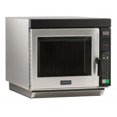 Amana RC22S2 Heavy Duty Commercial Half-Size Microwave Oven/Steamer, Push Button Controls , Stainless Steel Int/Ext, 1Cu.ft, 3000W, 20amps, 208-240v/60/1-ph, ETL Listed