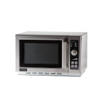 Amana RCS10DSE Commercial Microwave Oven, Dial Controls, Stainless Steel Int/Ext, 1.2Cu.ft, 1000w, 13amps, 120v/60/1-ph, ETL Listed