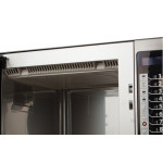 Amana® RFS18TS Medium Duty Stainless Steel Commercial Microwave with Push Button Controls, 1.2Cu.ft, 208-240v/60/1, 1800w, ETL Listed
