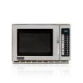 Amana® RFS18TS Medium Duty Stainless Steel Commercial Microwave with Push Button Controls, 1.2Cu.ft, 208-240v/60/1, 1800w, ETL Listed