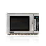 Amana® RFS18TS Medium Duty Stainless Steel Commercial Microwave with Push Button Controls, 1.2Cu.ft, 208-240v/60/1, 1800w, ETL Listed