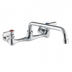 MF2000-10 Faucets, Wall Mounted, 8(w) inch, 10 inch Swing Spout, NSF Listed