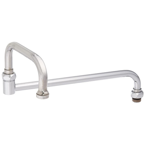 024 Double Jointed Chinese Range Swing Spout, 24 inch Length Max, NSF Listed